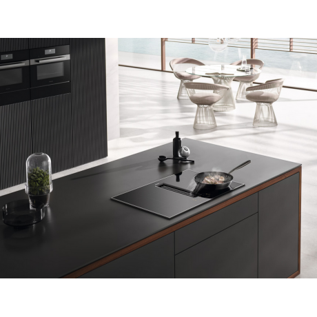 MIELE KMDA 7473-1 FR D Silence Επαγωγική Εστία με Ενσωματωμένο Απορροφητήρα 80cm